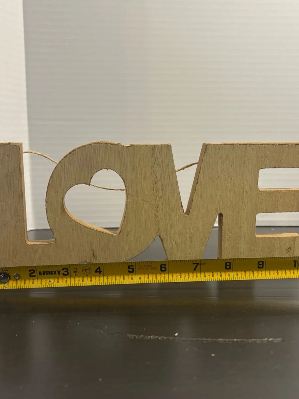 Rustic Cream 'LOVE' Wall Decor Sign
